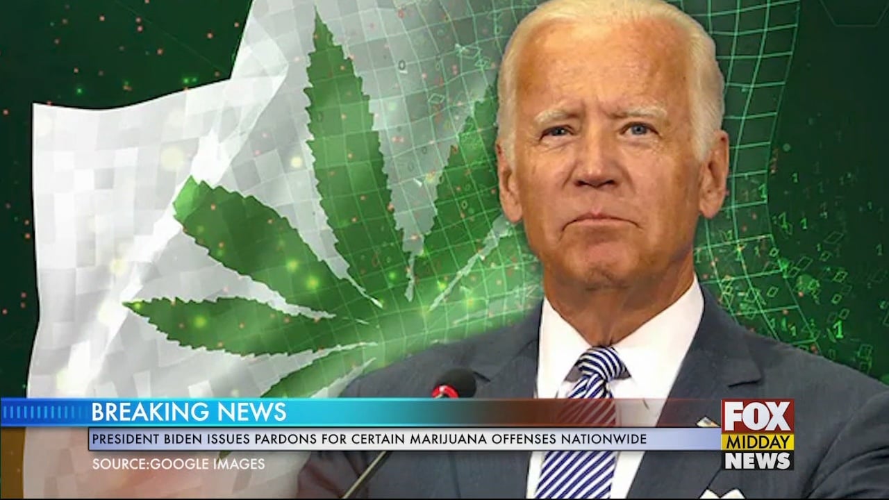 Biden To Pardon Certain Marijuana Offenses - WFXB