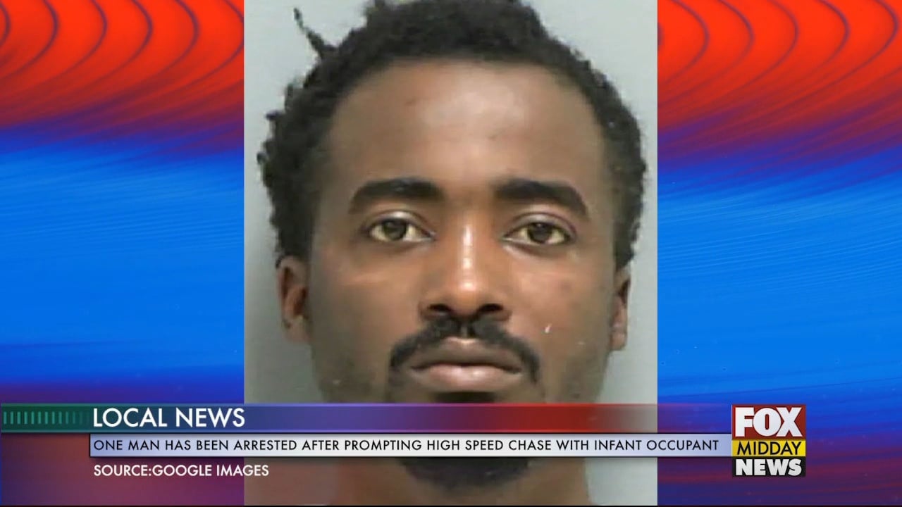 Man Arrested After Prompting High Speed Chase With Infant In The ...