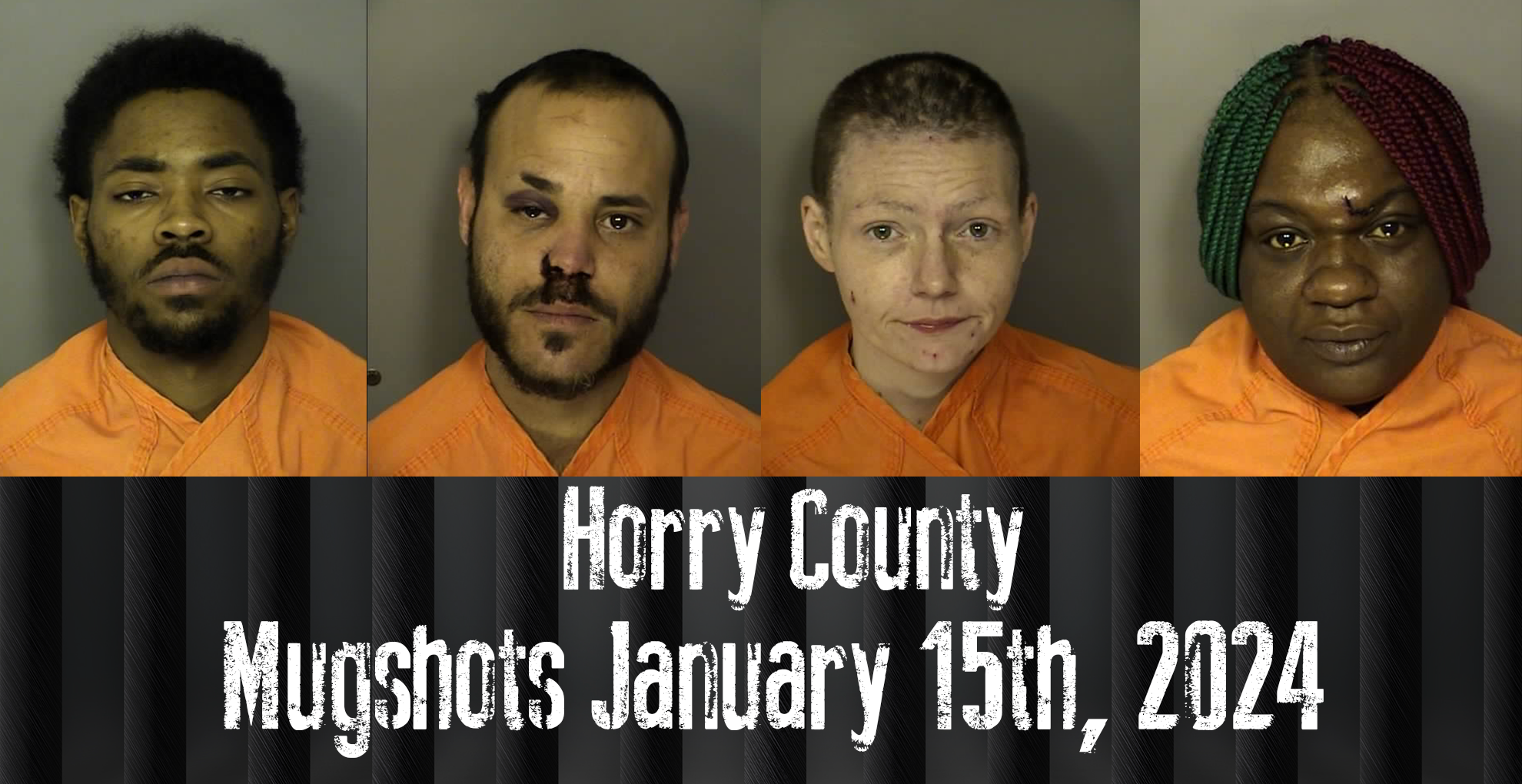 Horry County Mugshots January 15th, 2024 WFXB