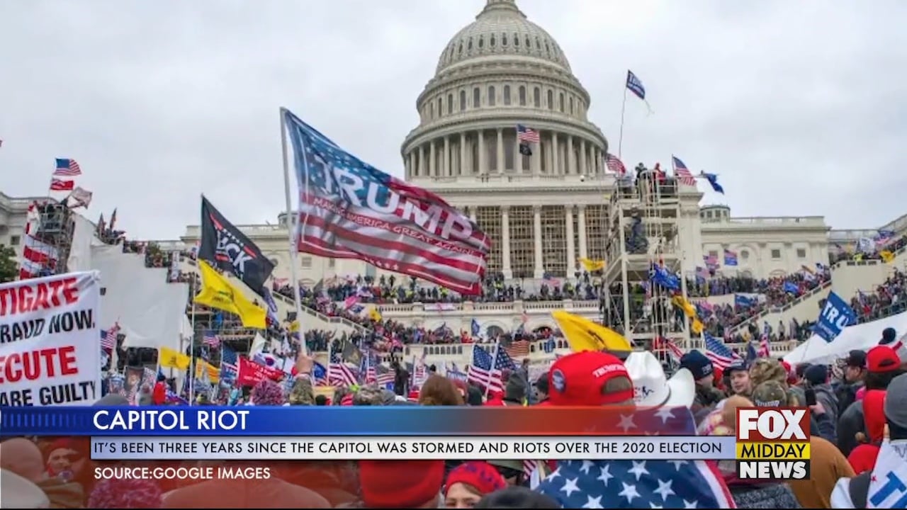Investigation Still Underway 3 Years After Jan. 6th Capitol Riot WFXB