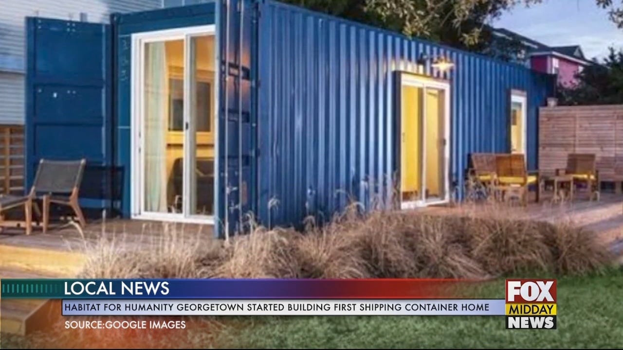 Habitat For Humanity Of Georgetown Builds Shipping Container Homes - WFXB