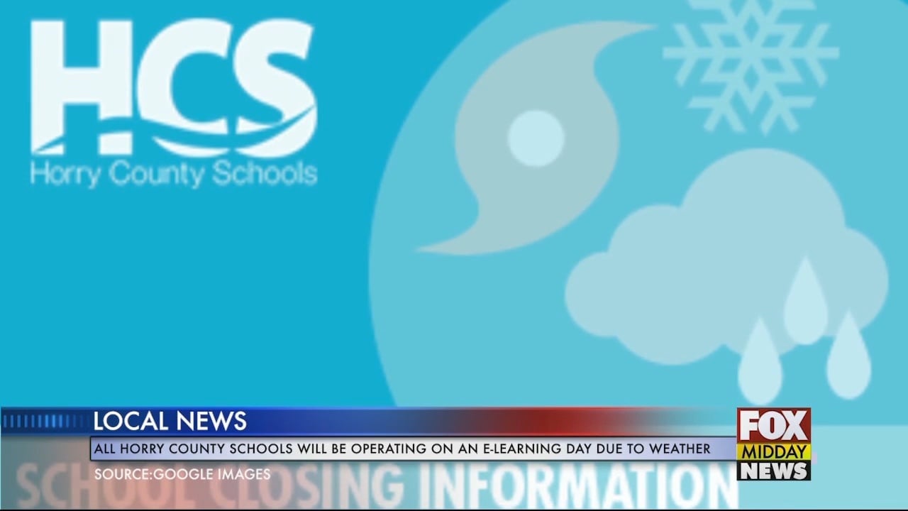 Horry County Schools Closed Tuesday Due To Storm - WFXB