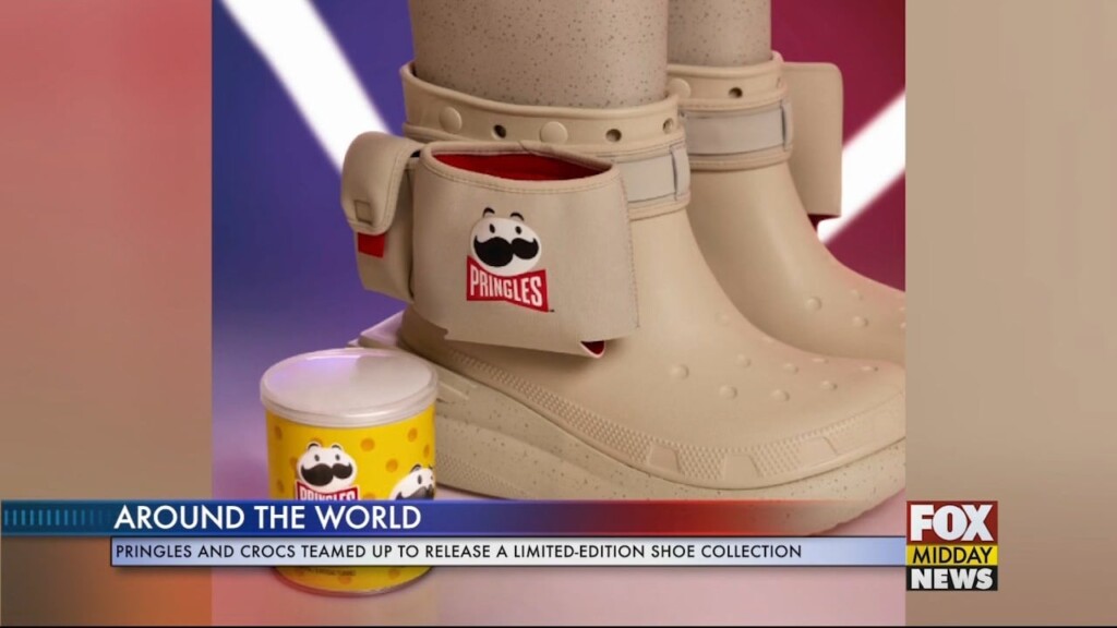 Crocs And Pringles Team Up To Release Limited-Edition Set Of Kicks - WFXB