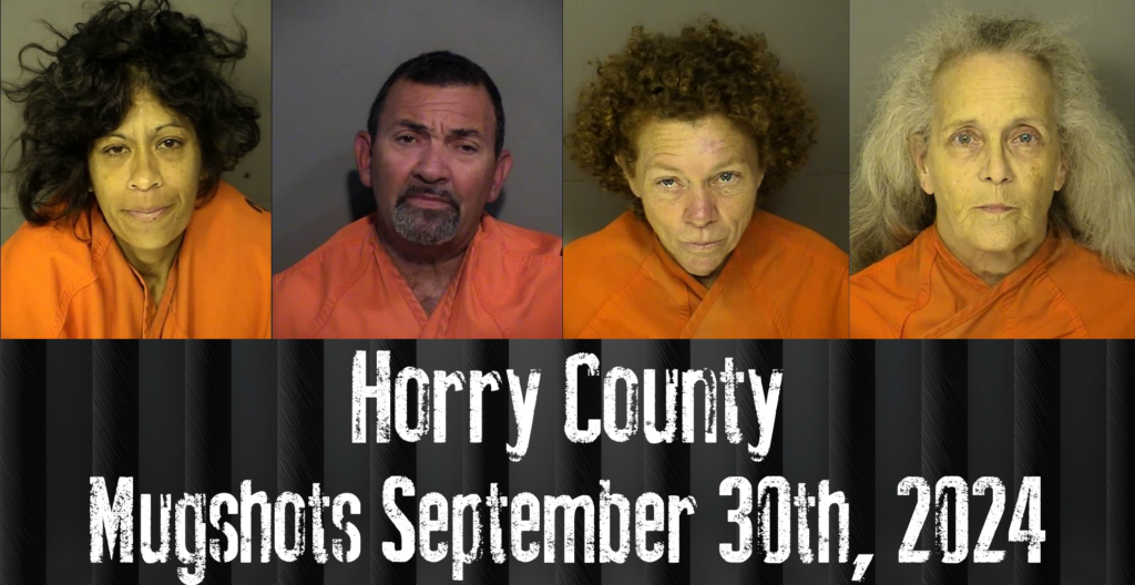 Horry Mugshot For September 30th 2024
