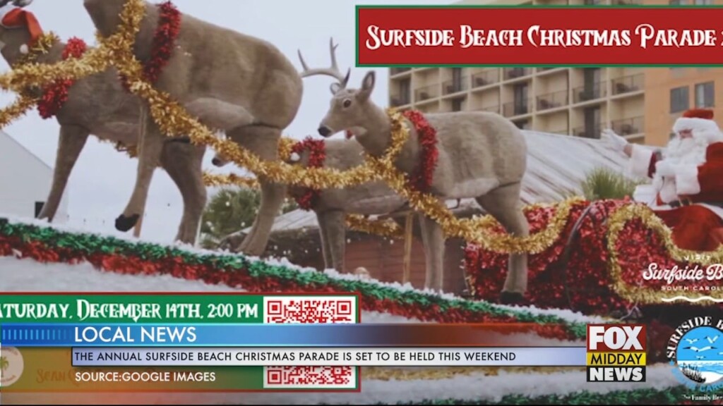 Surfside Beach To Host Annual Christmas Parade WFXB