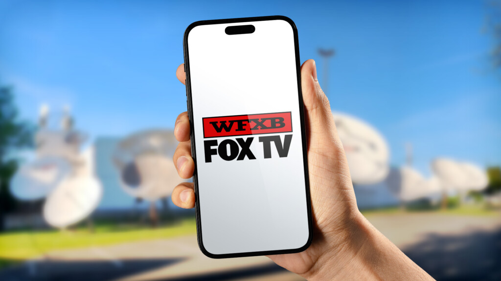 Wfxb News Mobile App In Hand 1920x1080