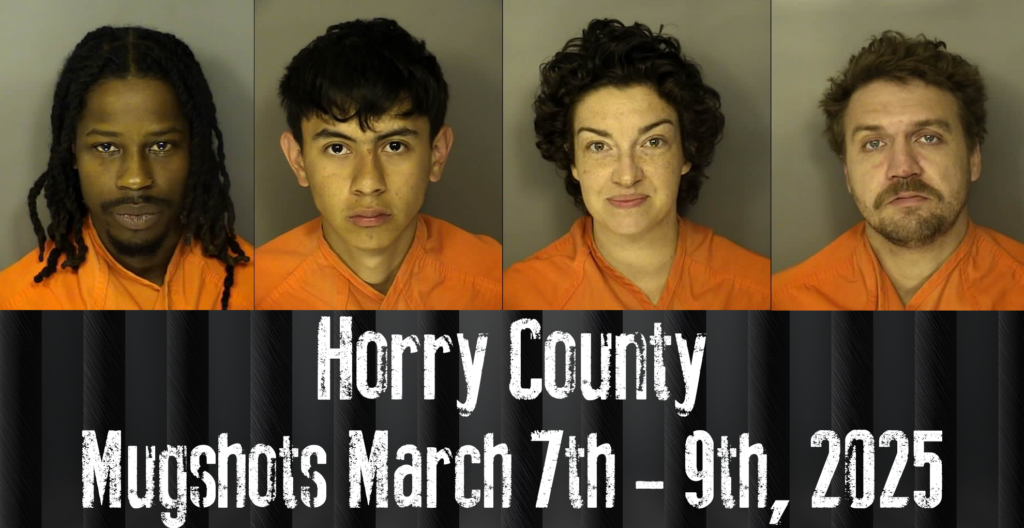 Horry Mugshot For March 7th 9th