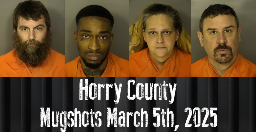 Horry Mugshot For March 5th