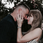 Closeup Engagement Photo