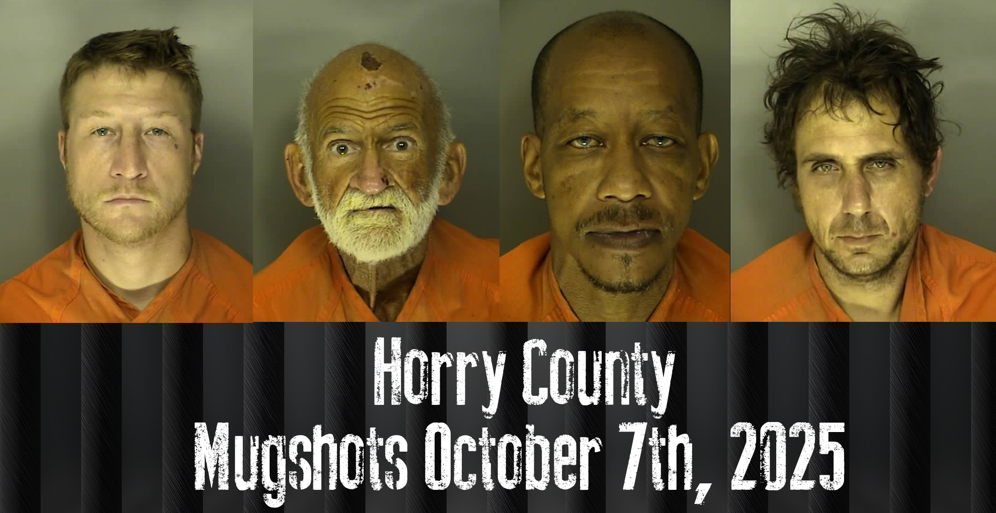 Horry County Mugshots October 7th, 2025 WFXB