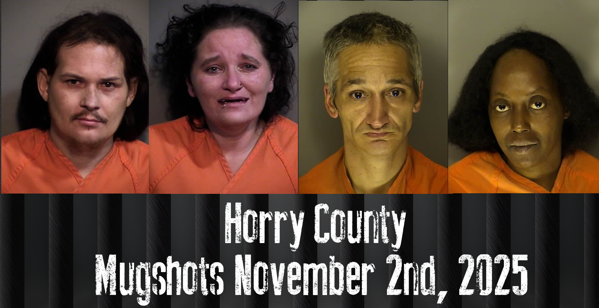 Horry County Mugshots November 2nd, 2025 - WFXB