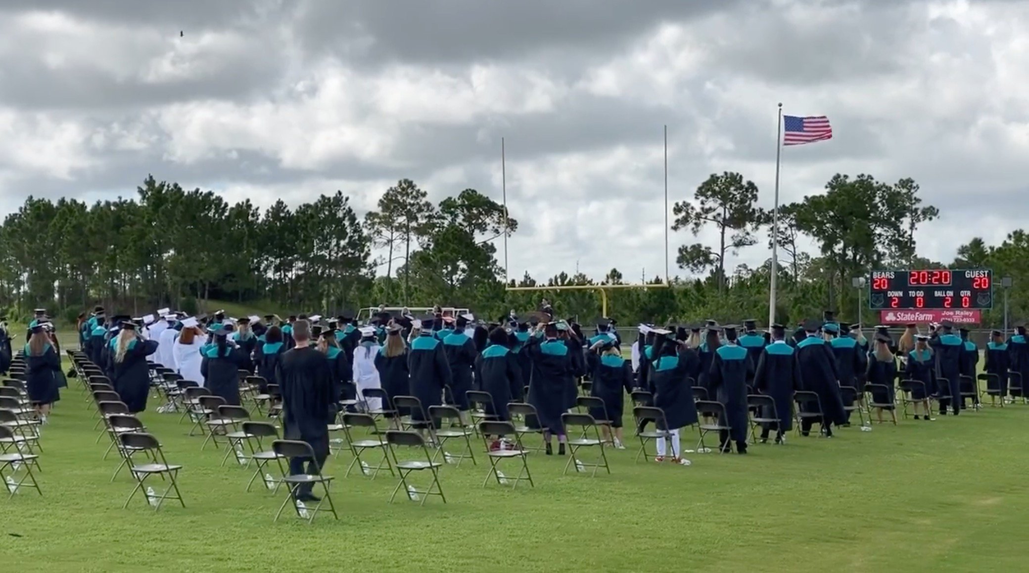 Nearly 300 Florida high school graduates told to quarantine after