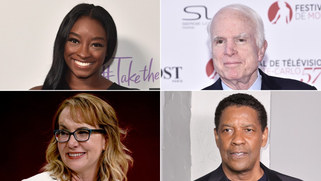 Simone Biles, Megan Rapinoe, Gabby Giffords And Denzel Washington Among Medal Of Freedom Awardees