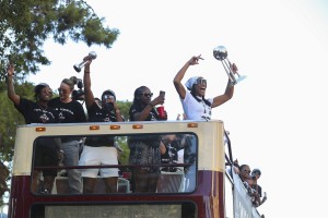 Las Vegas Aces Celebrate Wnba Title In Style With Championship Parade On The Strip