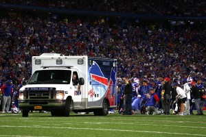 Buffalo Bills Dominate Tennessee Titans 41 7, But Cornerback Dane Jackson Hospitalized After Scary Looking Injury