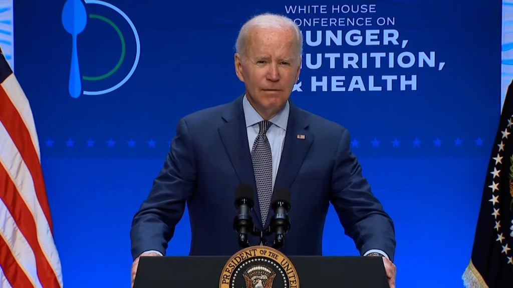 Biden Asks If Deceased Congresswoman Is Present At White House Food Insecurity Conference
