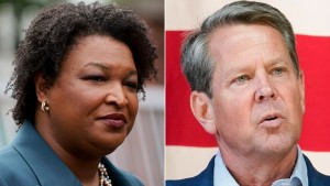 Abrams Tries To Focus Her Rematch With Kemp In Georgia On Abortion