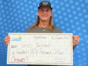 Football Loss Inspired This North Carolina Man To Buy A Winning $150,000 Lottery Ticket
