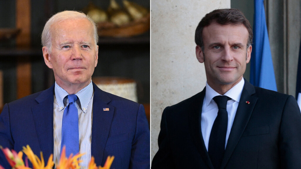 Biden And Macron Indicate Progress Over Electric Vehicle Subsidy Dispute