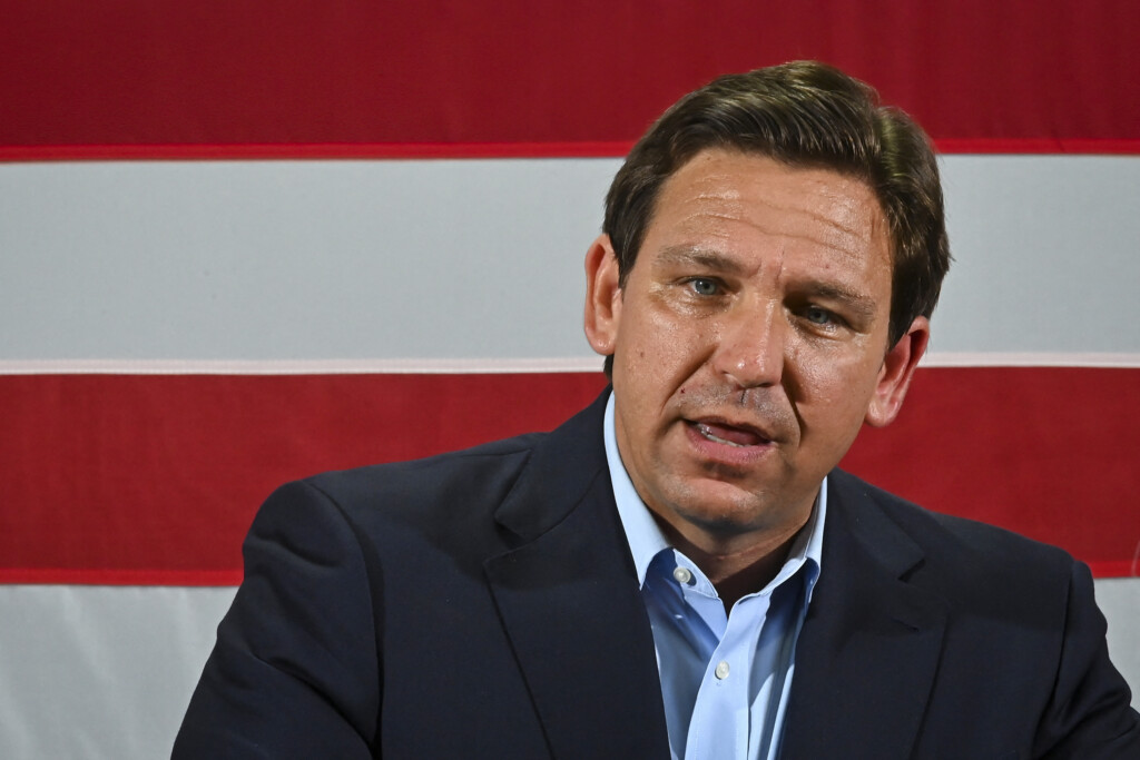 Florida School District Begins ‘cataloging’ Books To Comply With Desantis Backed Law