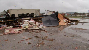 Drivers Stranded And Damage Reported After Possible Tornado In Houston Area