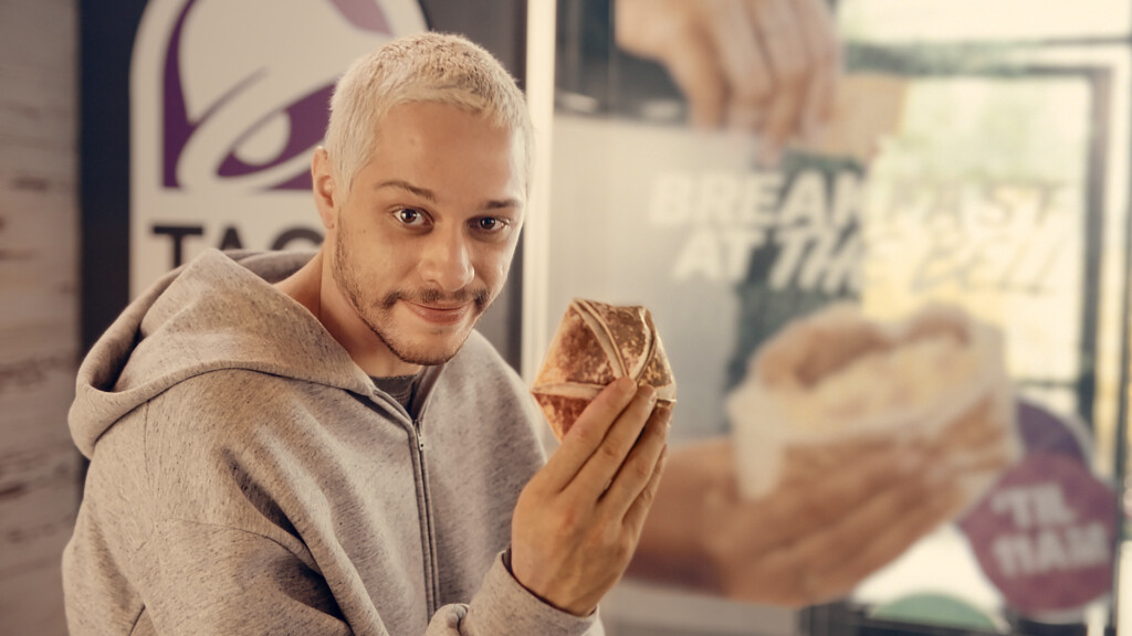 Pete Davidson Got People To Eat Breakfast At Taco Bell
