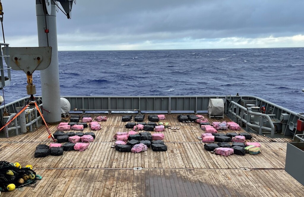 Huge Haul Of Cocaine Floating At Sea Seized