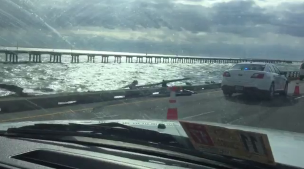 Tractor Trailer Driver Perishes After Being Blown Off Chesapeake Bay Bridge Tunnel 47abc 0658