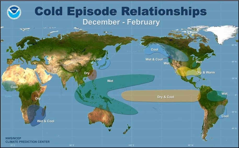 75 Chance of a Transition into La Niña 47abc