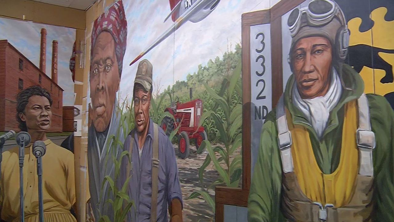 Murals reflecting AfricanAmerican heritage comes to Dorchester County