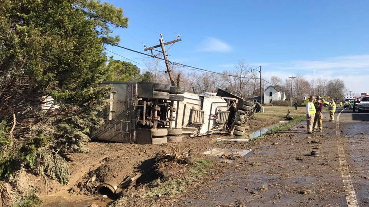 County tractor trailer accident sends one to the hospital 47abc