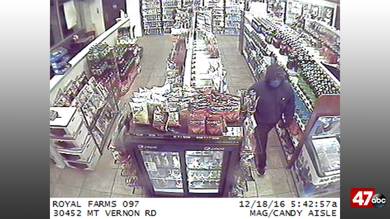 Police seek suspect in Princess Anne Royal Farms robbery - 47abc