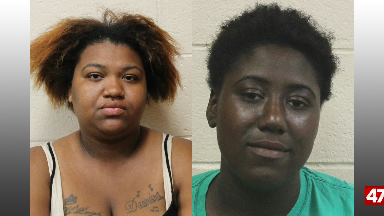 Two women arrested after reportedly hitting car with baseball bat - 47abc