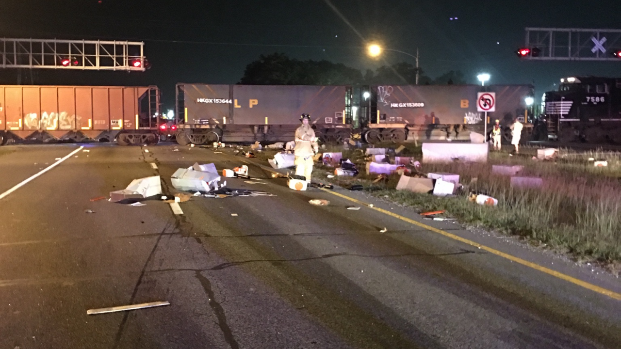 No injuries reported after vehicle and train accident in Harrington 47abc