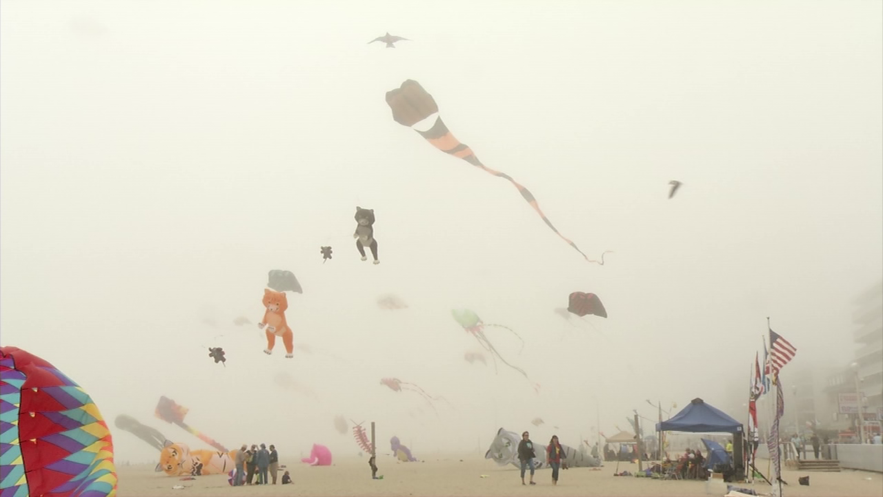 Sea of kites fly high in Ocean City for 2017 Kite Expo 47abc