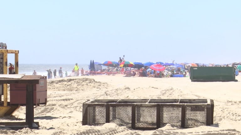 Fenwick Island Knee Deep In Beach Replenishment - 47abc