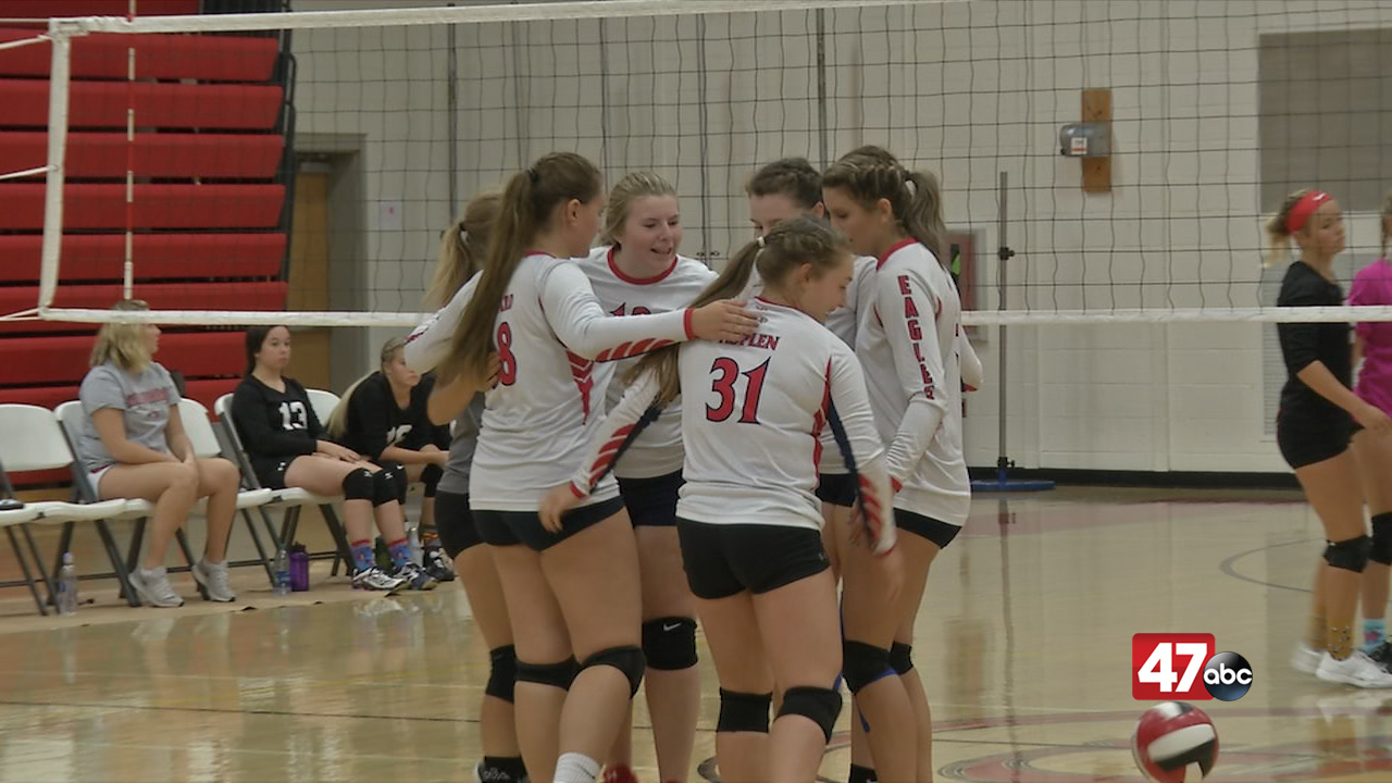 Colonel Richardson vs. North Dorchester Girls Volleyball 47abc