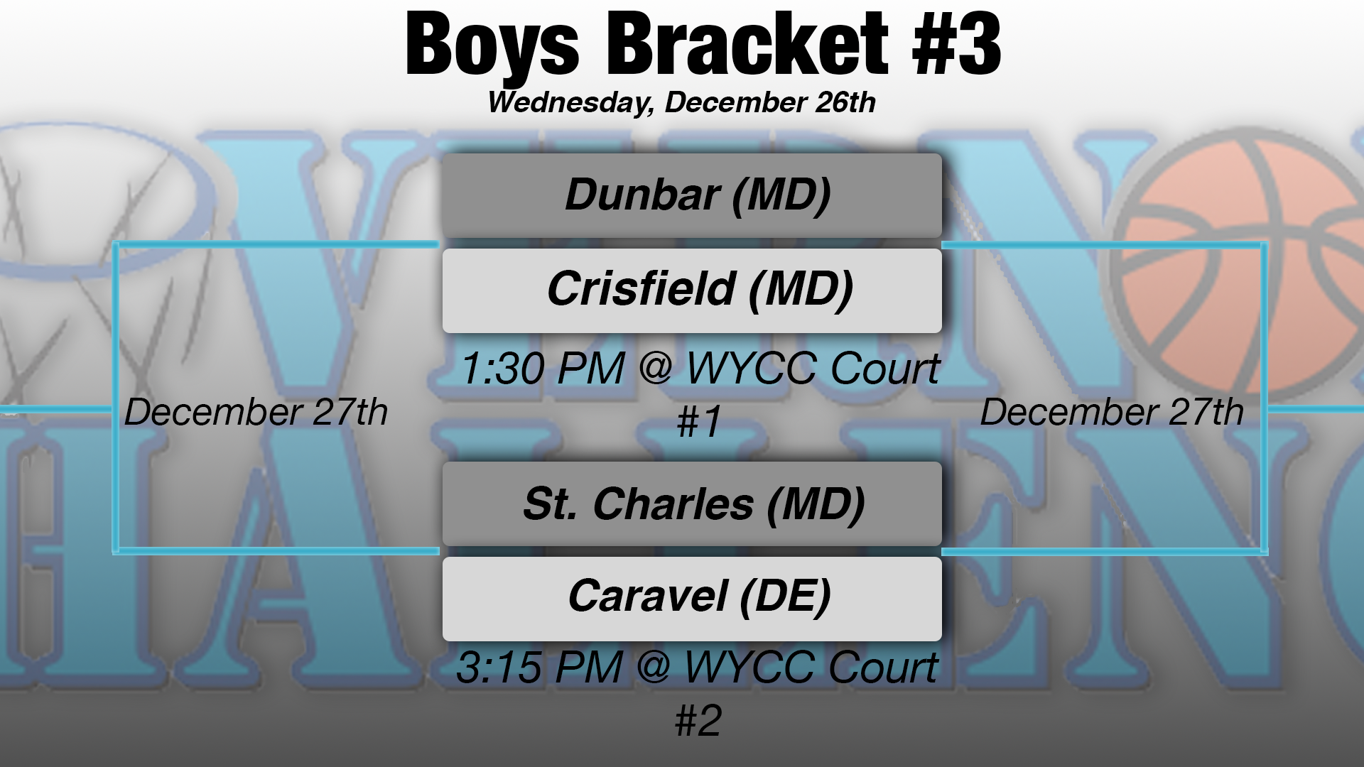 Governor's Challenge, December 26th, Boys Brackets - 47abc