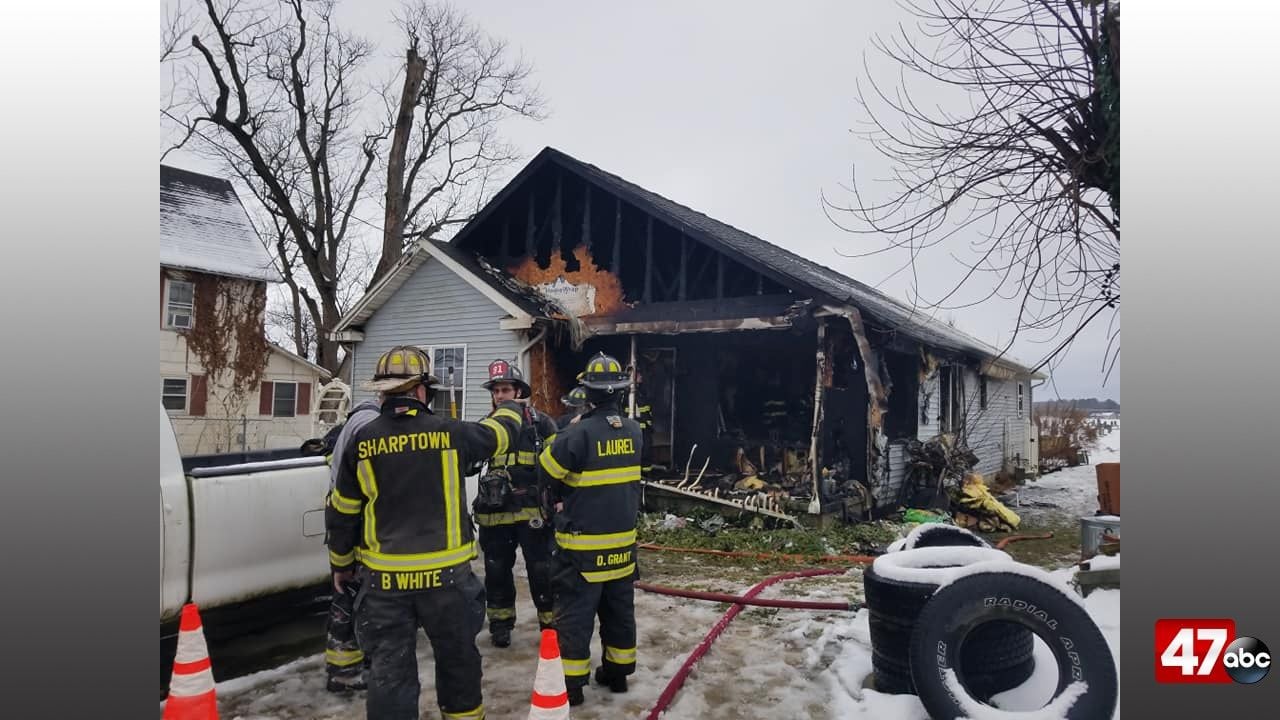 House fire in Laurel under investigation 47abc