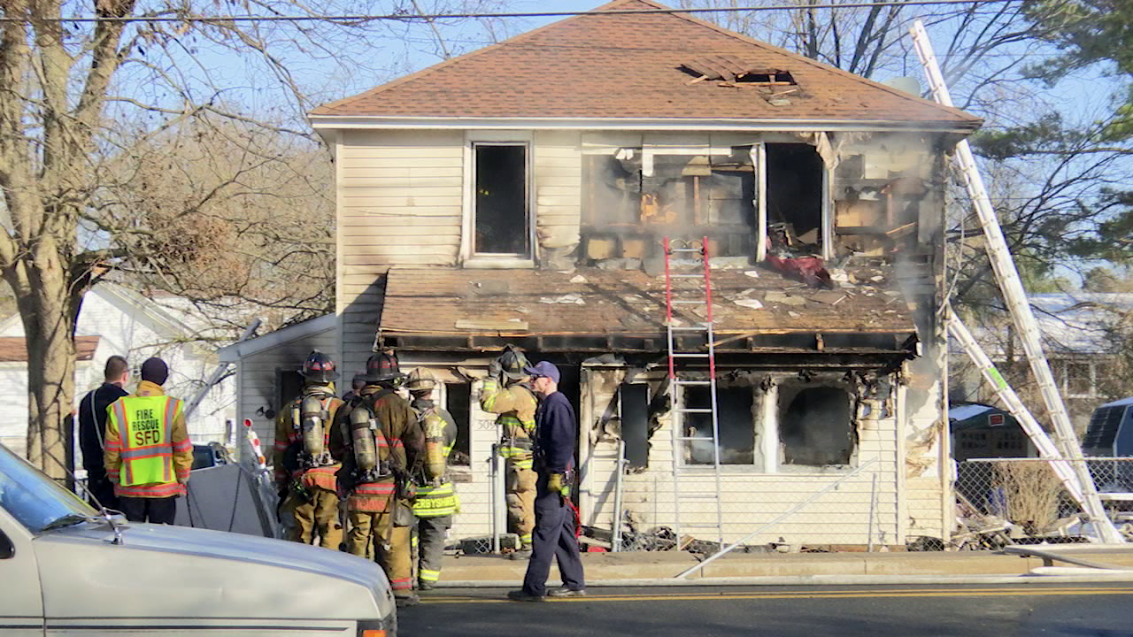 Salisbury house fire on Booth Street results in the death of two dogs