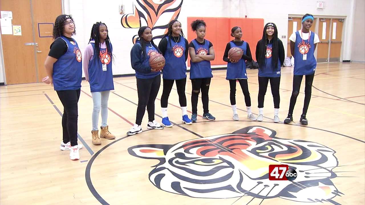 Girls basketball team making history at Maces Lane Middle School 47abc