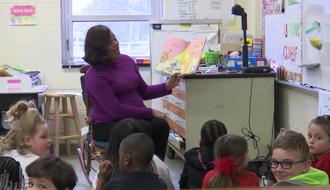 Fruitland Primary celebrates Dr. Seuss's birthday with guest readers ...