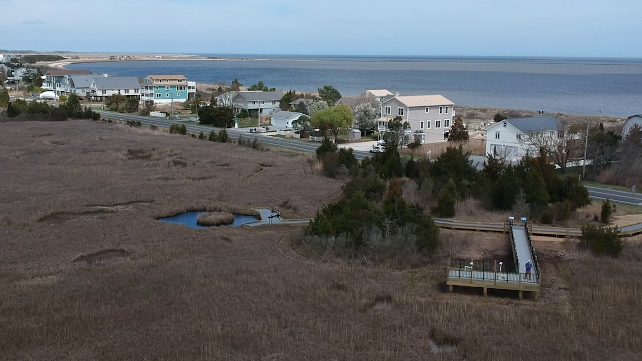 New boardwalk and observation deck opens in Slaughter Beach 47abc