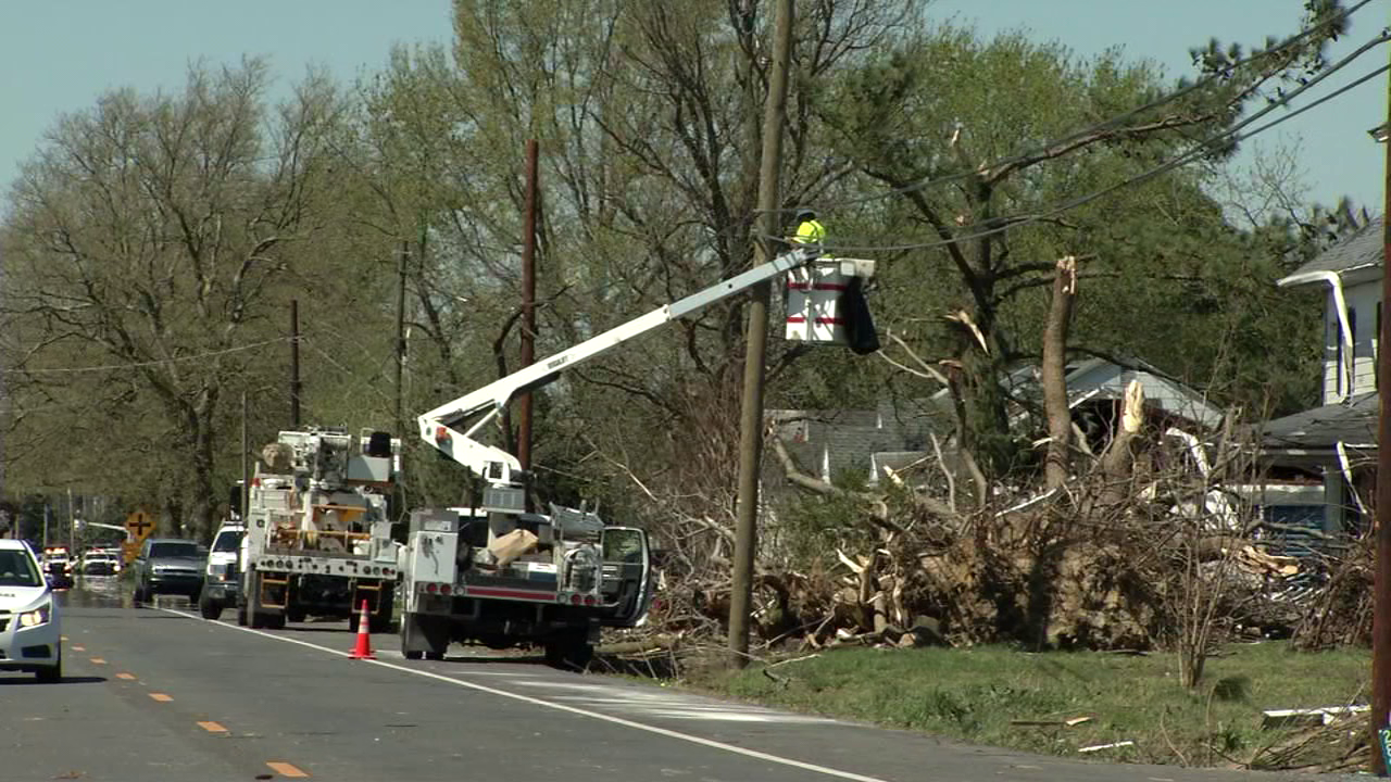 Roads reopen in Laurel following tornado damage 47abc