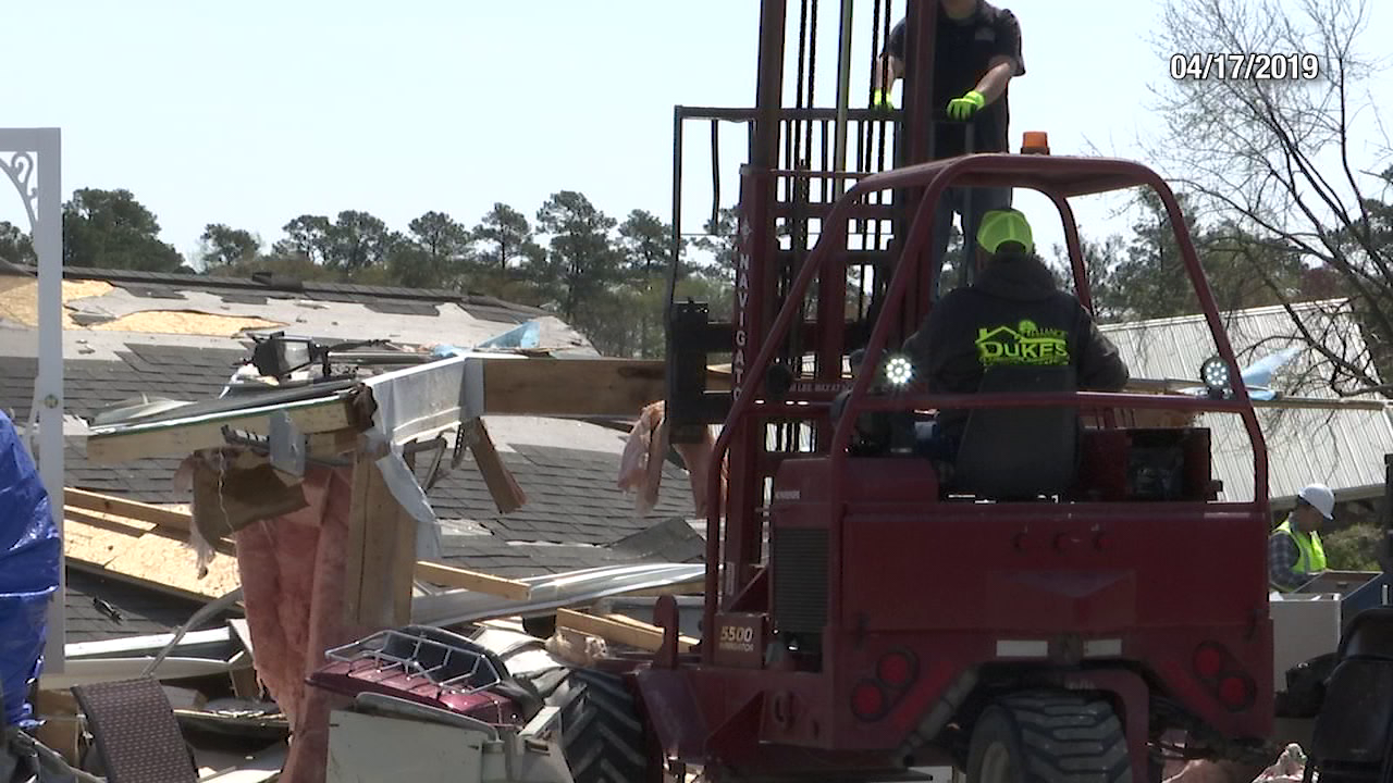 Damage reported after tornado touches down in Laurel 47abc