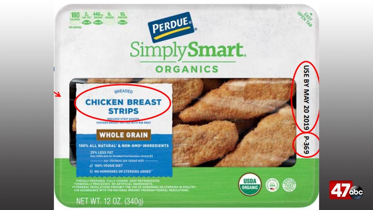 Perdue recalling over 31,000 pounds of readytoeat chicken products