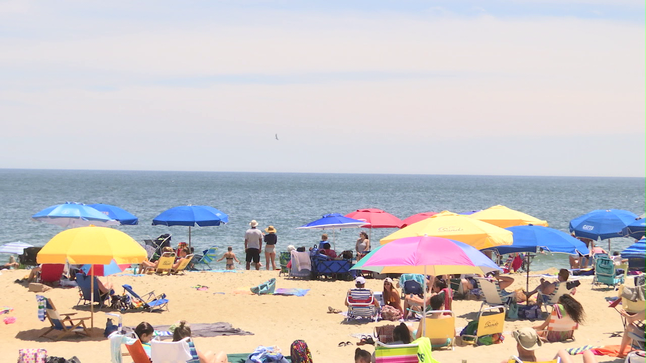 Officials Warn to Stay Safe on Beach in the Heat - 47abc