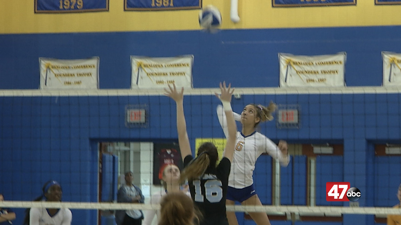 Caesar Rodney sweeps Dickinson in round one of the DIAA volleyball
