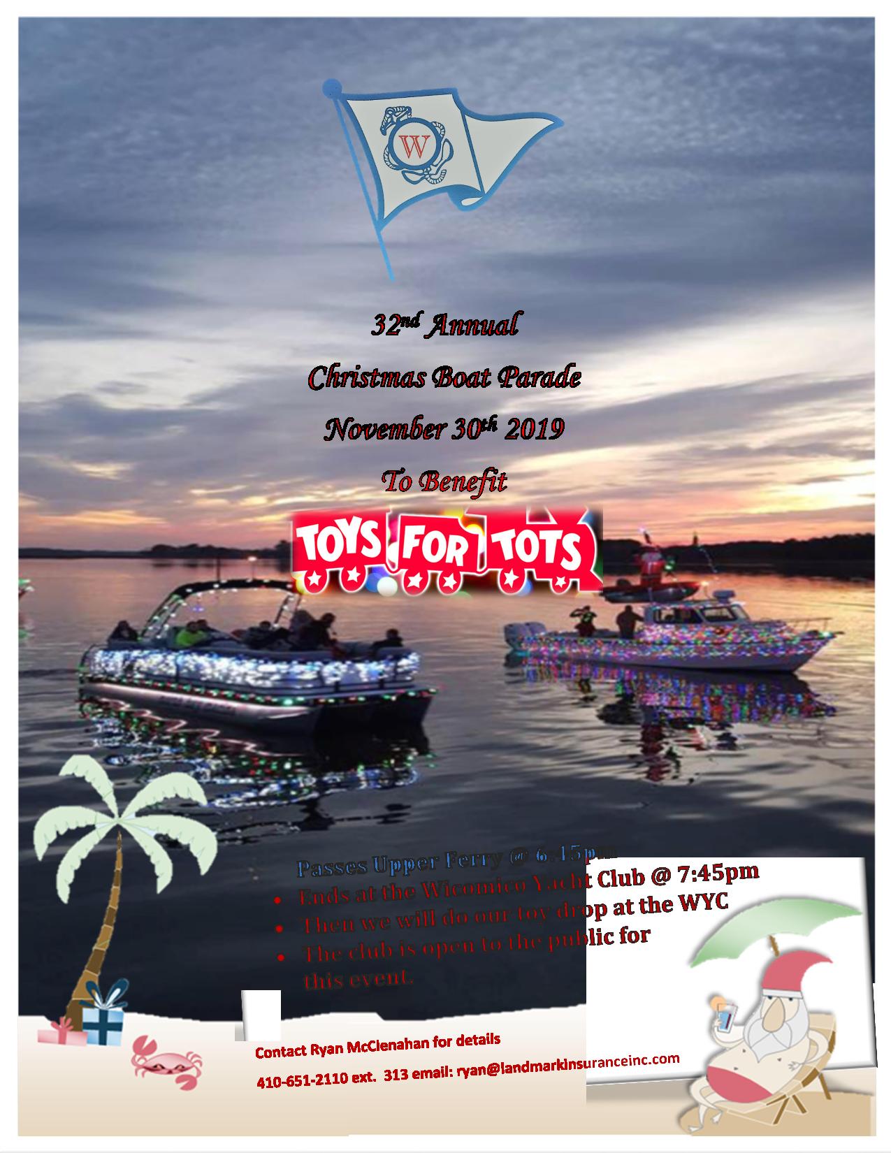 Salisbury christmas boat parade 2022