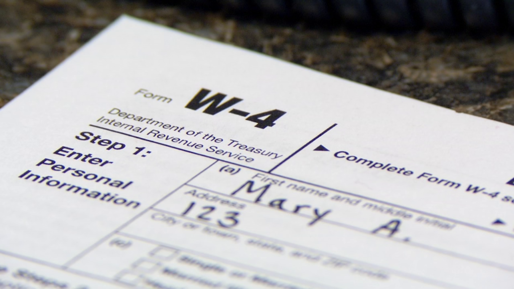 New W4 tax form explained 47abc